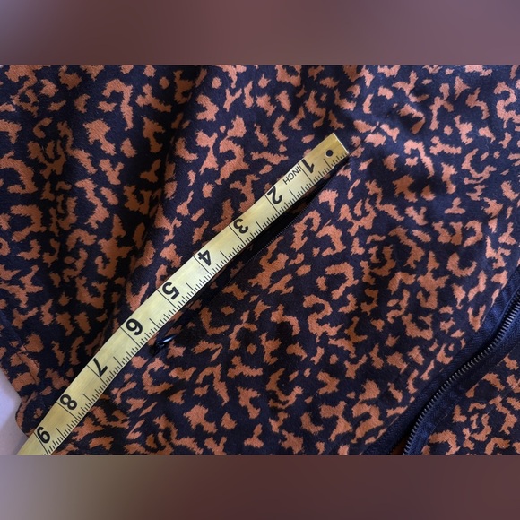 Linea Leisure by Louis Dell’Olio size Xl front zip Chetah print jacket - Picture 5 of 16